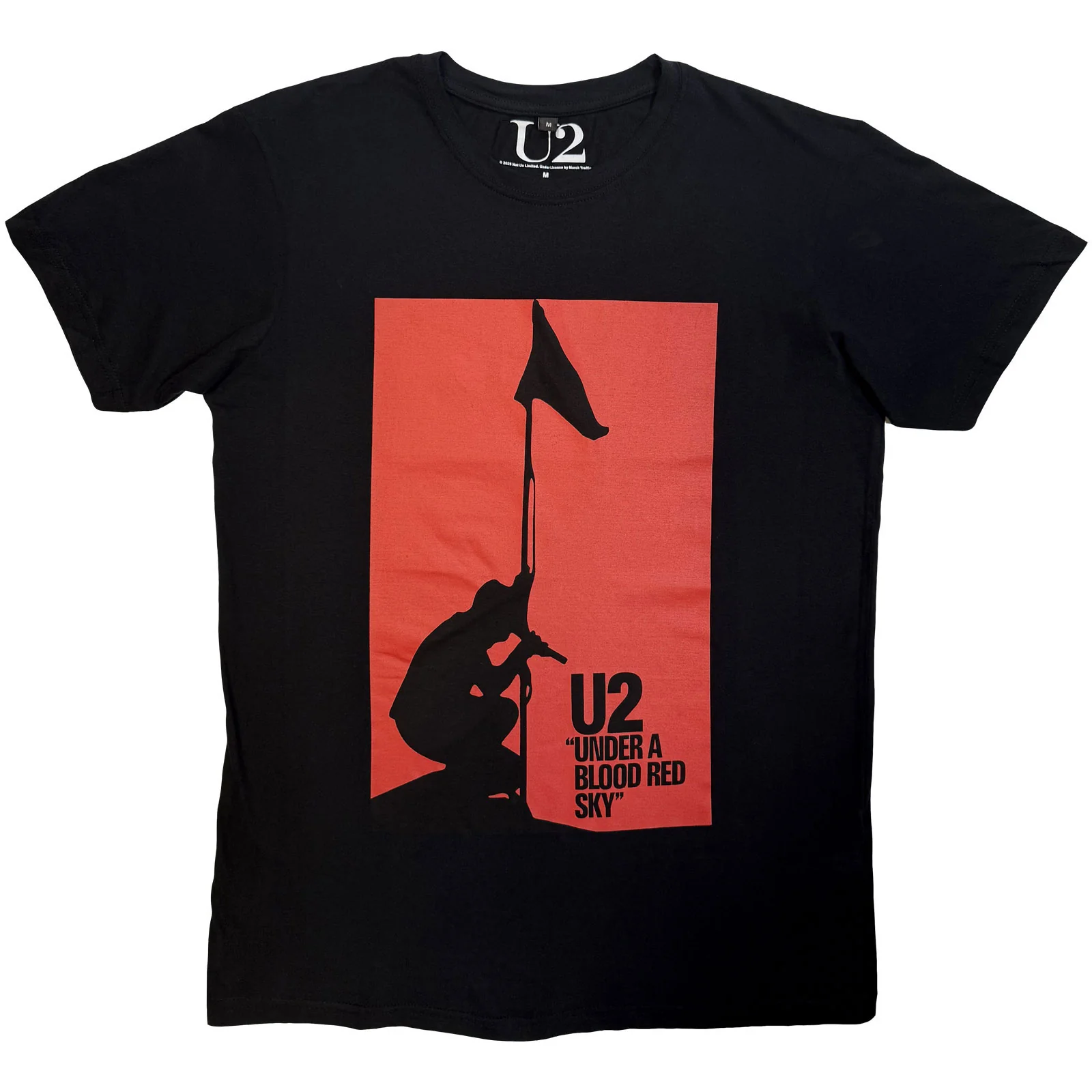 U2 Unisex Premium Carbon T-Shirt: Blood Red Sky