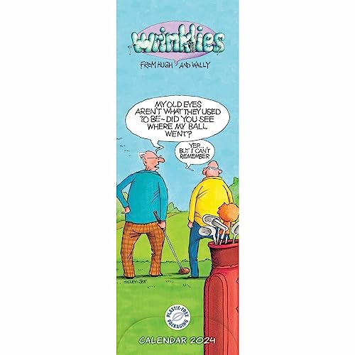 Wrinklies Slim Calendar 2024