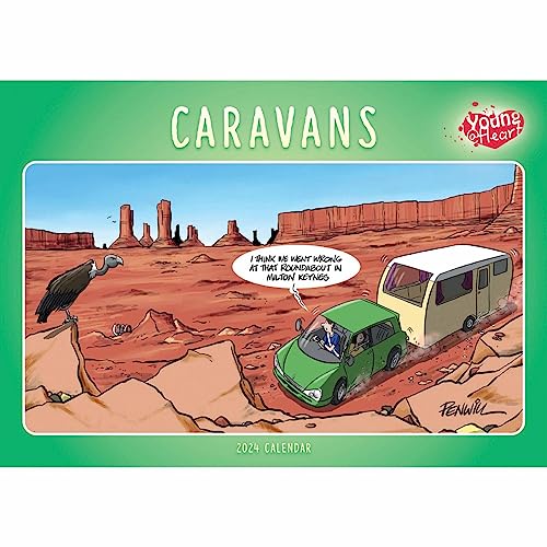 Young At Heart Caravans A4 Calendar 2024